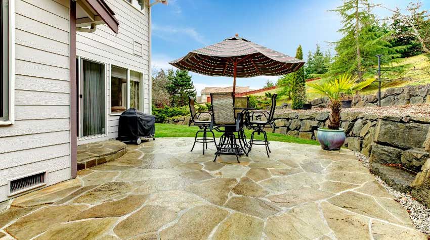 Patio Build – Little’s Septic